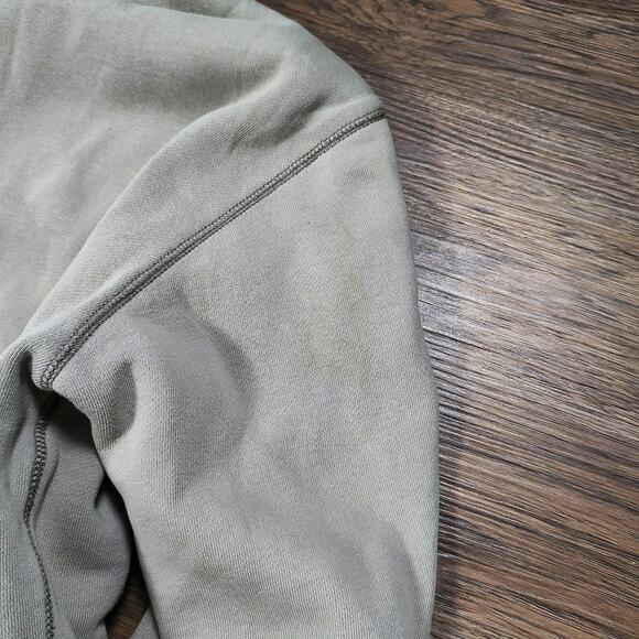 Timberland tan Sherpa lined streetwear casual full zip jacket mens Large - Picture 10 of 12